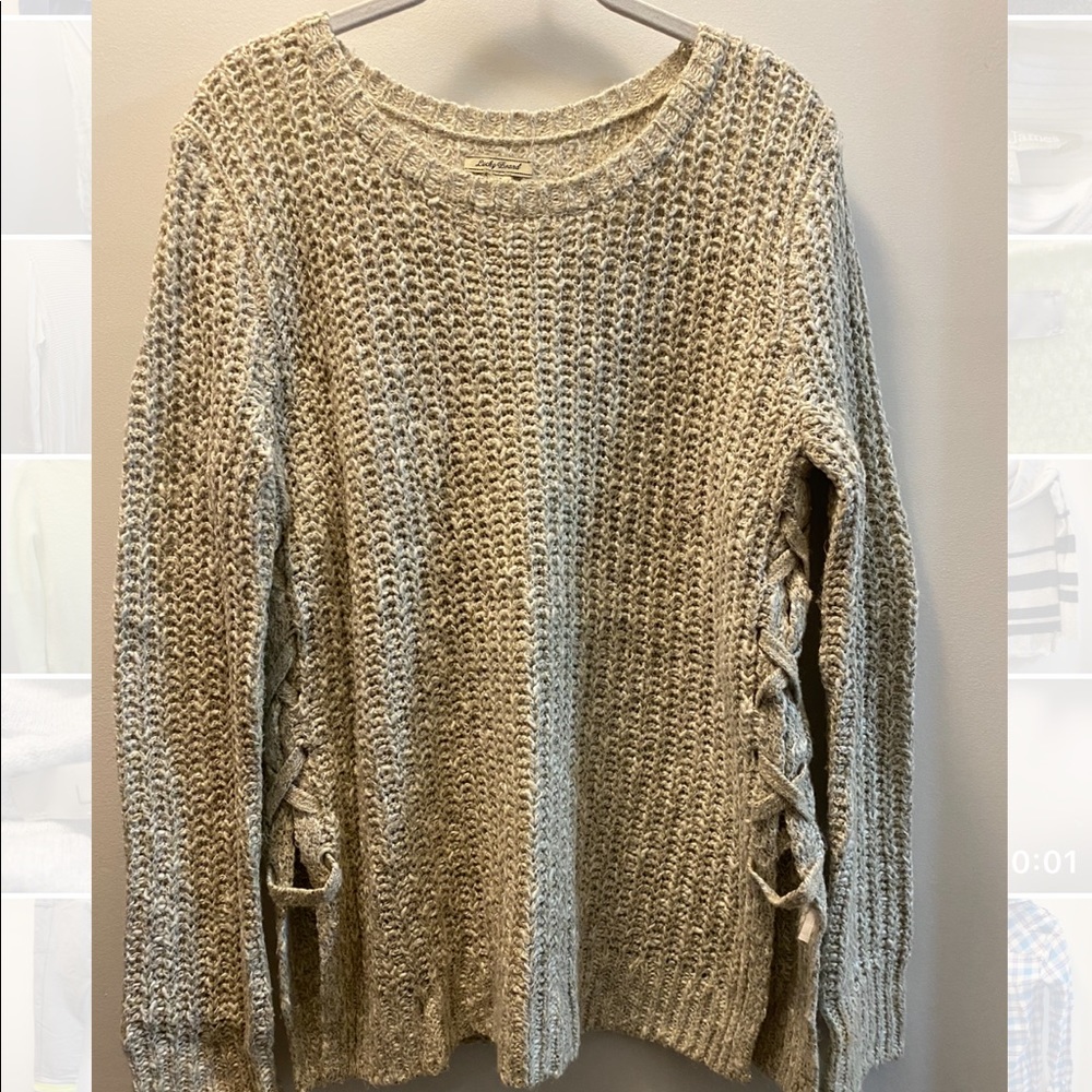 Knit lucky brand sweater